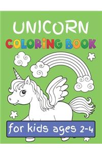 Unicorn Coloring Book for Kids Ages