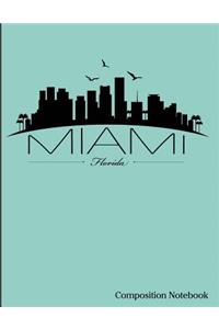 Miami Florida Composition Notebook