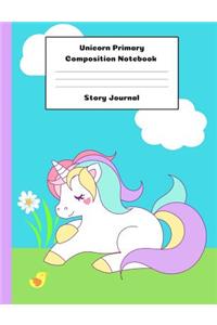 Unicorn Primary Composition Notebook Story Journal