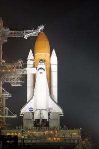 Space Shuttle Launch Platform Night Science 2019 Daily Planner 384 Pages