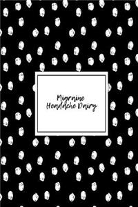 Migraine Headache Dairy