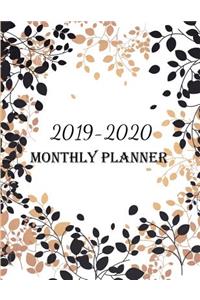 2019-2020 Monthly Planner