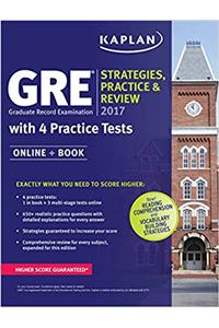 GRE 2016 Strategies, Practice and Review with 4 Practice Tests