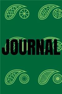 Paisley Background Lined Writing Journal Vol. 22