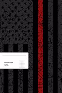 Thin Red Line Composition Notebook