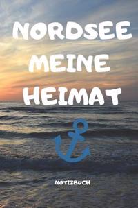 Nordsee Meine Heimat Notizbuch