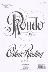 Rondo for Violin and Piano Op. 22, No. 3