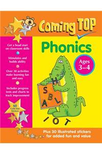 Coming Top: Phonics - Ages 3-4