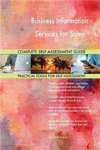 Business Information Services for Sales Complete Self-Assessment Guide