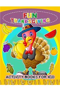 Fun Thanksgiving Activity books for kids