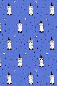 Journal Notebook Cute Little Unicorns Pattern 8