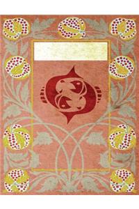 Monogram Pisces Sketchbook