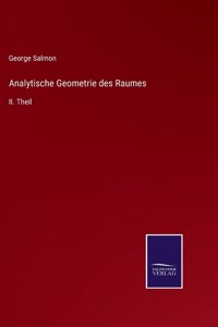 Analytische Geometrie des Raumes