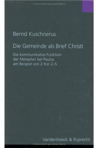 Die Gemeinde ALS Brief Christi