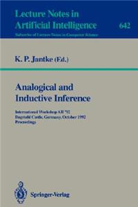 Analogical and Inductive Inference