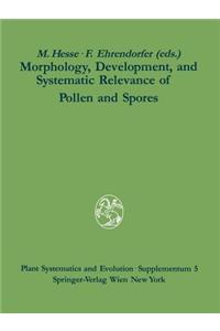 Morphology, Development, and Systematic Relevance of Pollen and Spores