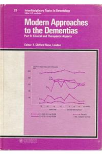 Modern Approaches to the Dementias, Part 2