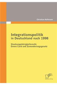 Integrationspolitik in Deutschland nach 1998