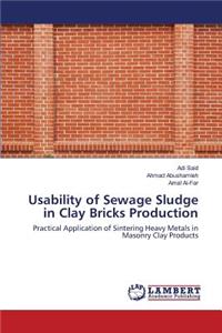 Usability of Sewage Sludge in Clay Bricks Production