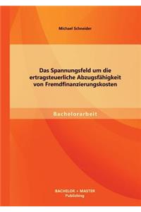 Das Spannungsfeld um die ertragsteuerliche Abzugsfähigkeit von Fremdfinanzierungskosten