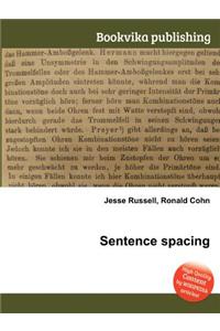Sentence Spacing