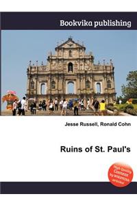 Ruins of St. Paul's