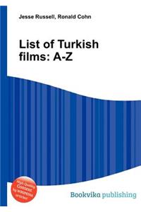 List of Turkish Films