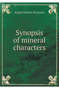 Synopsis of Mineral Characters