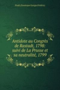 Antidote au Congres de Rastadt, 1798