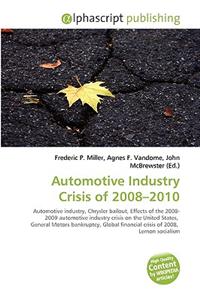 Automotive Industry Crisis of 2008-2010
