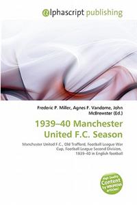 1939-40 Manchester United F.C. Season
