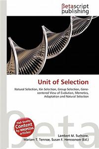 Unit of Selection