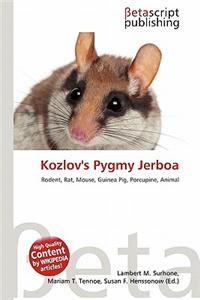Kozlov's Pygmy Jerboa
