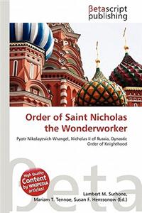 Order of Saint Nicholas the Wonderworker