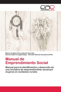 Manual de Emprendimiento Social
