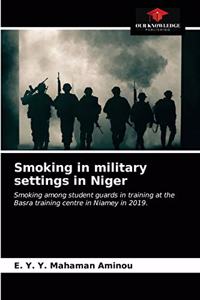 Smoking in military settings in Niger
