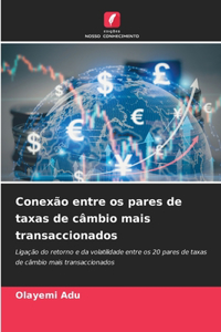 Conexão entre os pares de taxas de câmbio mais transaccionados