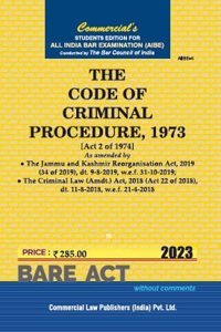 The Code of Criminal Procedure, 1973 (AIBE)