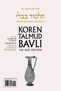 Koren Talmud Bavli V17b: Nazir, Daf 20b-47a, Noeי Color Pb, H/E