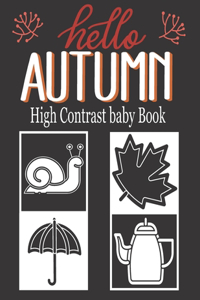 Hello Autumn, High Contrast baby Book