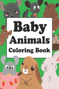 Baby Animals Coloring Book