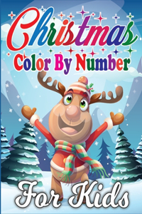 Christmas Color By Number For Kids