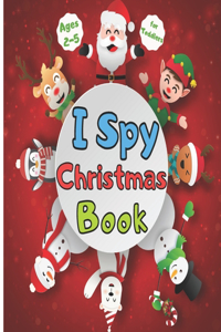 I SPY CHRISTMAS Book for Toddlers Ages 2-5