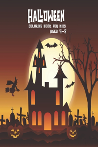 Halloween coloring books for kids ages 4-8