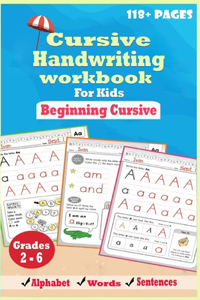 Cursive Handwriting Workbook For Kids