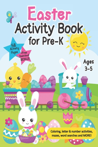 Easter Activity Book for Pre-K