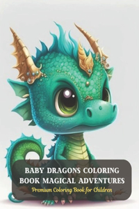 Baby Dragons Coloring Book Magical Adventures