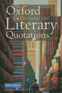 Oxford Dictionary of Literary Quotations