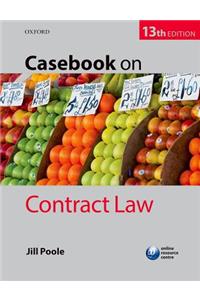 Casebook on Contract Law, 13th Ed.