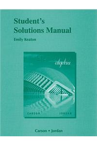 Student Solutions Manual for Elementary Algebra